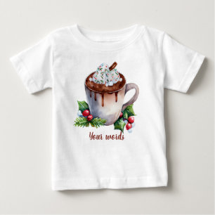 Create Your Own Holiday Hot Chocolate Baby T-Shirt