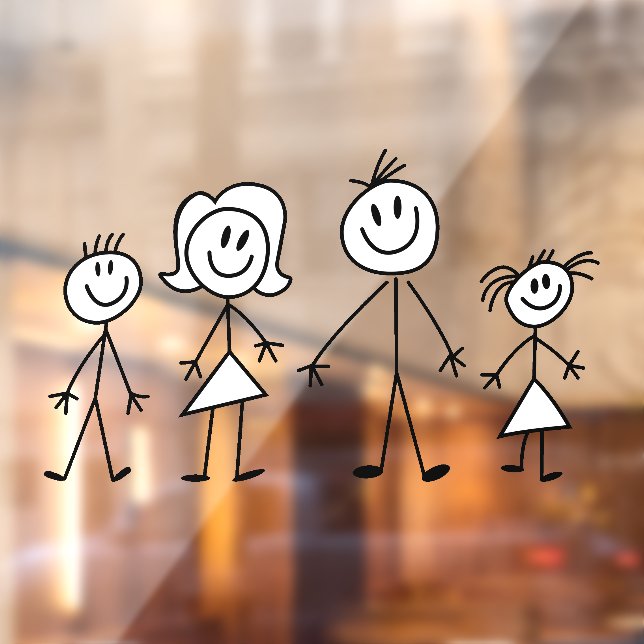 Create Your Own Home or Car Stick Figure Family  (Sheet 2)