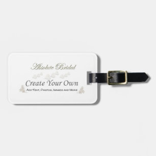 Create Your Own Honeymoon Luggage Tags