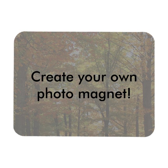 Create Your Own Horizontal Photo Keepsake Magnet (Horizontal)