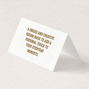 Create Your Own Horizontal Tent Fold Card