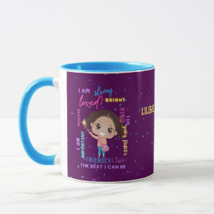 Create Your Own I AM - Positive Girl Affirmations Mug