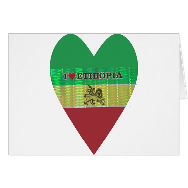 Create your own I love Beautiful Ethiopia (Front Horizontal)