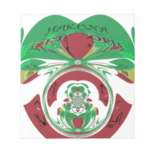 Create your own I love Beautiful Ethiopia Notepad