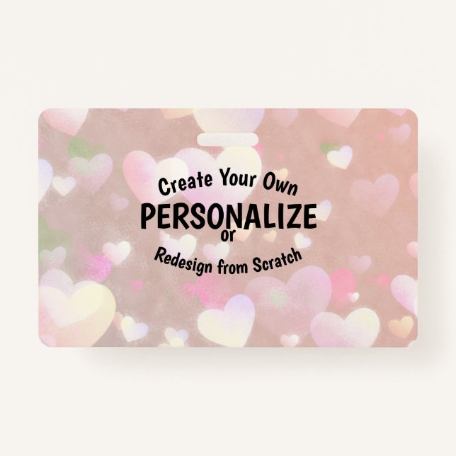 Create Your Own ID Badge (Front)