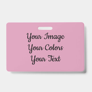 Create Your Own ID Badge
