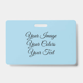Create Your Own ID Badge