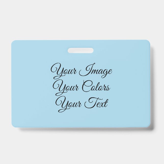 Create Your Own ID Badge (Front)