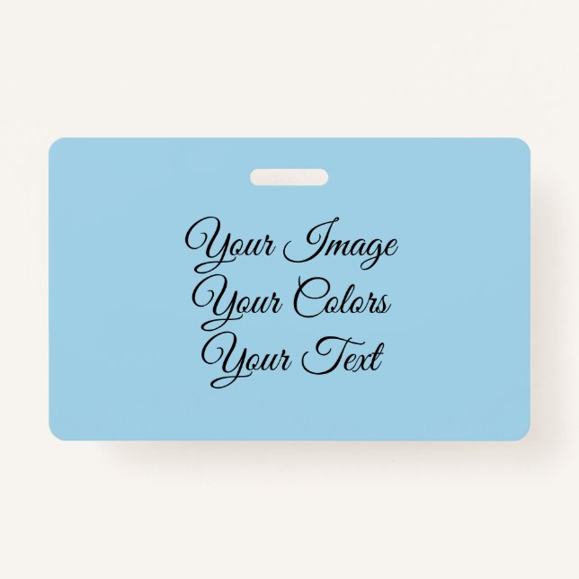 Create Your Own ID Badge (Front)