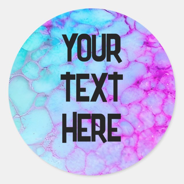 create your own image text sticker (Front)
