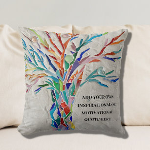 Create Your Own Inspirational/Motivational Quote  Cushion