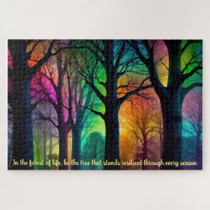 create your own inspirational quote,tree of life jigsaw puzzle