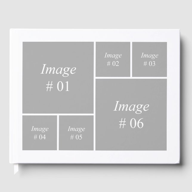 Create your own Instagram photo collection Guest Book (Front)