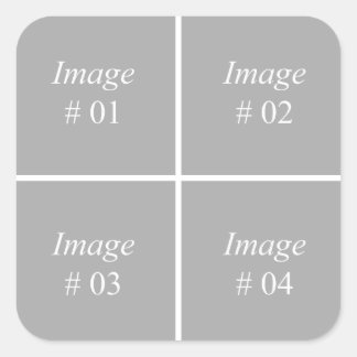Create your own Instagram photo collection Square Sticker