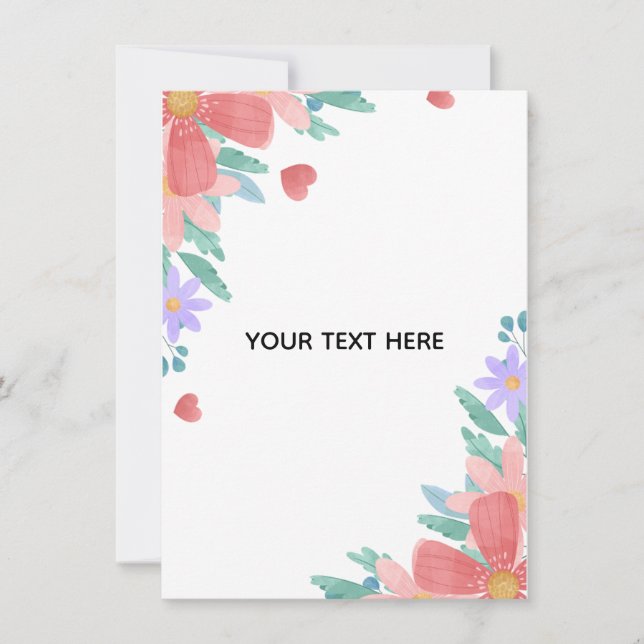 Create Your Own  Invitation (Front)