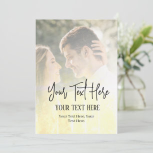 Create your own  invitation