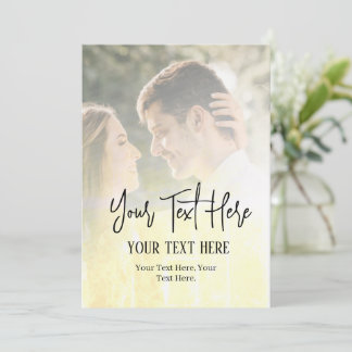 Create your own invitation