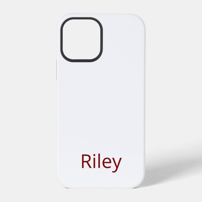 Create Your Own iPhone 12 Pro Tough Case (Back)