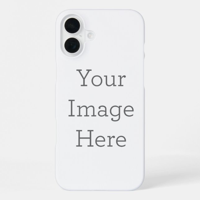iPhone 16 Plus Slim Fit Case, Glossy (Back)