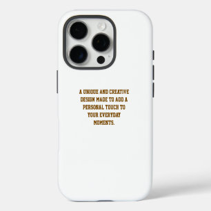 Create Your Own iPhone 16 Pro Tough Casemate Case
