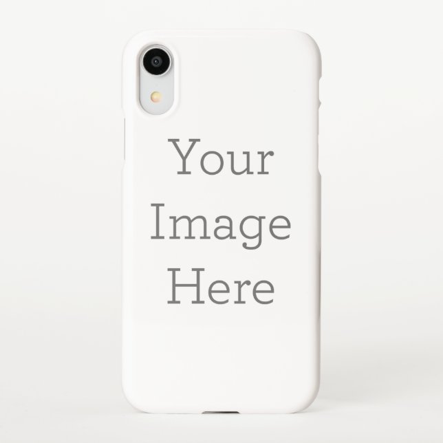 iPhone XR Slim Fit Case, Glossy (Back)