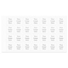 Create Your Own Iron On Labels