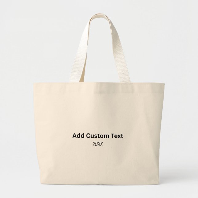 Create Your Own Jumbo Tote (Front)