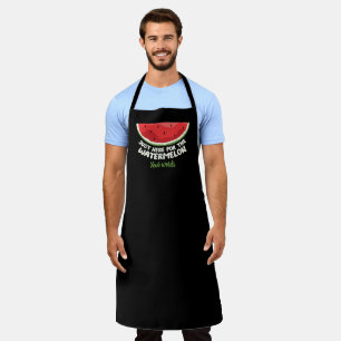 Create Your Own Just Here for the Watermelon Apron