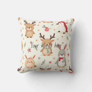 Create Your Own Kawaii Winter Friends Animals Cushion