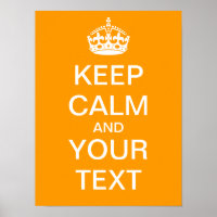 Create Your Own "Keep Calm & Carry On" Poster!