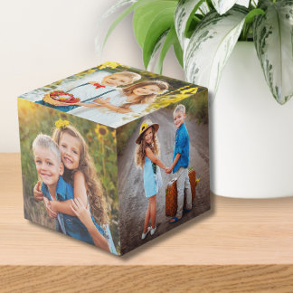 Create Your Own Keepsake Kids Photo Cube
