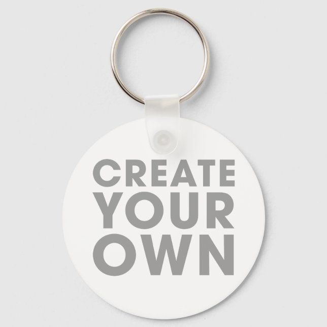 Create Your Own Keychain (Front)