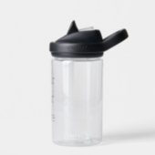 Custom Water Bottle Style: CamelBak Eddy®, Size: Kids Water Bottle (14 oz), Color: Clear (Left)
