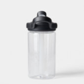 Custom Water Bottle Style: CamelBak Eddy®, Size: Kids Water Bottle (14 oz), Color: Clear (Back)