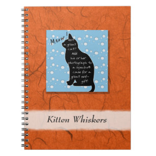 Create Your Own Kitten Whiskers Photo Notebook