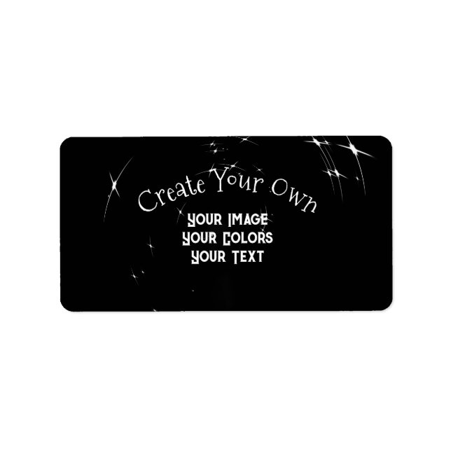 Create Your Own Label (Front)