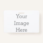 Create Your Own Landscape PVC Plastic Badge