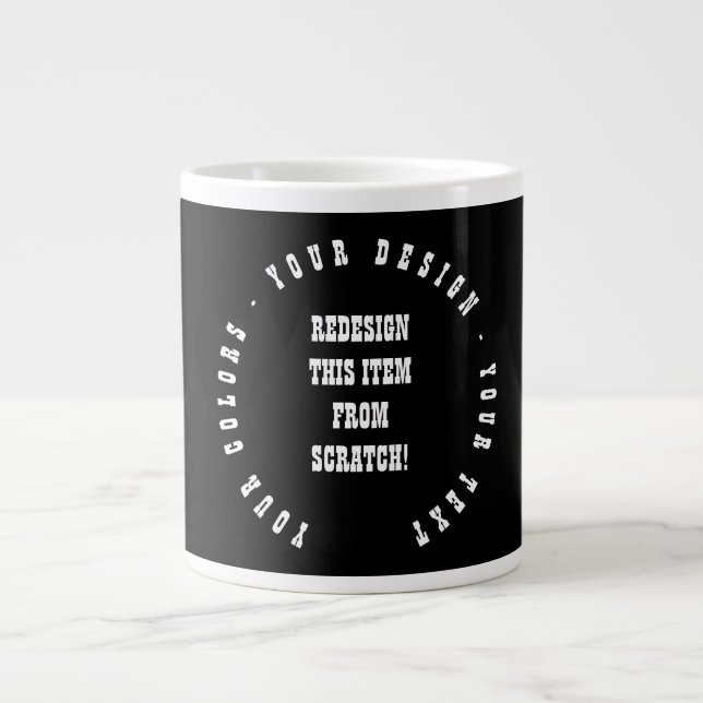 Create Your Own Large Coffee Mug (Front)