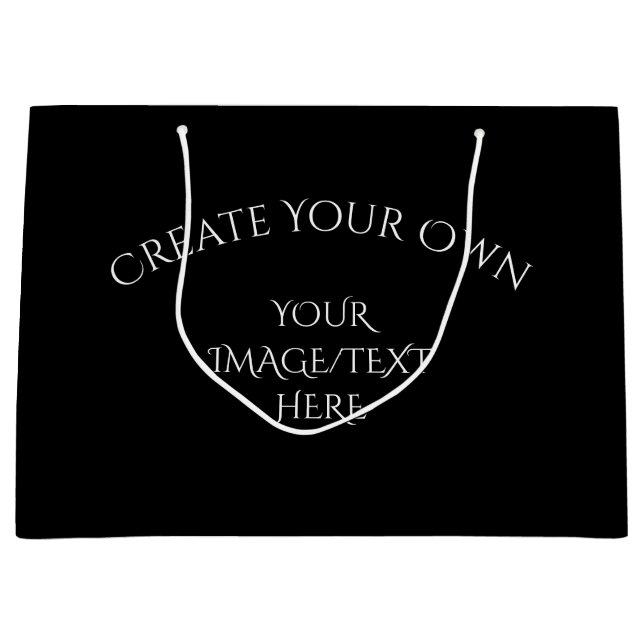 Create Your Own Large Gift Bag (Front)