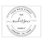 Create Your Own Large Round Family Name