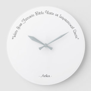 create your own large wall clock