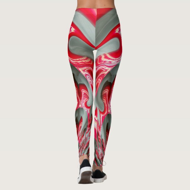Create your own latest girly urban street  dance leggings (Back)