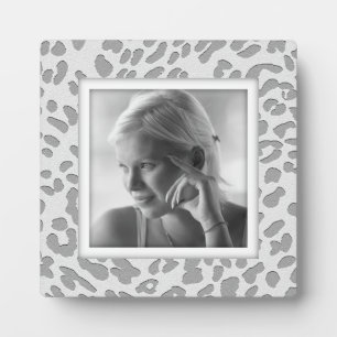 Create-Your-Own Leopard Print Photo Frame Plaque