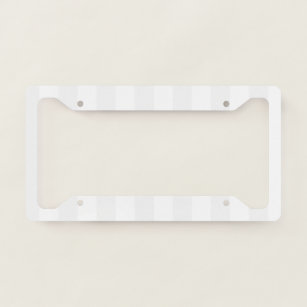 Create Your Own Licence Plate Frame