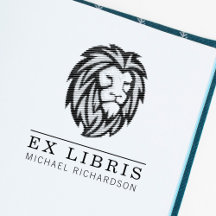 Create Your Own Lion Emblem Ex Libris