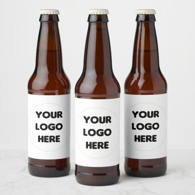 Create Your Own Logo  Beer Bottle Label (Bottles)