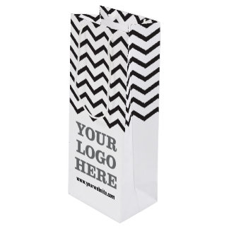 Create Your Own Logo Wine Gift Bag