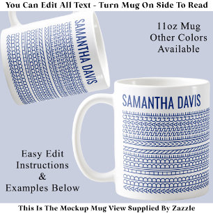 Create Your Own Long Hidden Message & Name 151BuW Coffee Mug