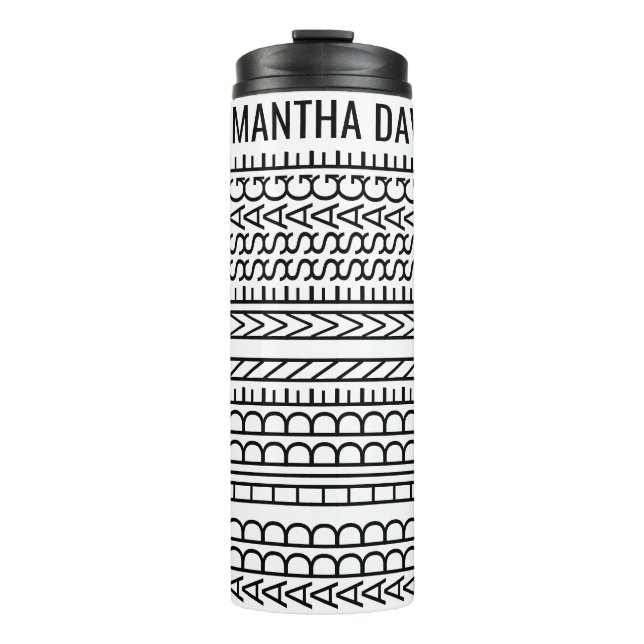 Create Your Own Long Hidden Message & Name 151PW  Thermal Tumbler (Front)