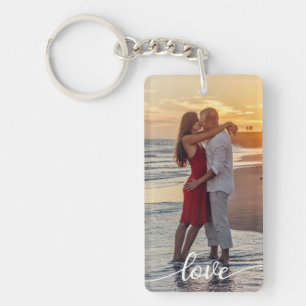 Create Your Own Love Romantic Photo Key Ring